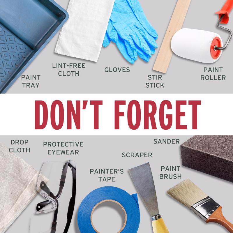 Rust-Oleum Professional Indoor and Outdoor Gloss Black Oil-Based Protective Enamel 1 gal, Pack of 2