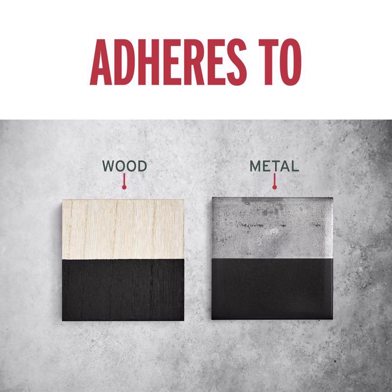 Rust-Oleum Stops Rust Flat Black Spray Paint 12 oz, Pack of 6