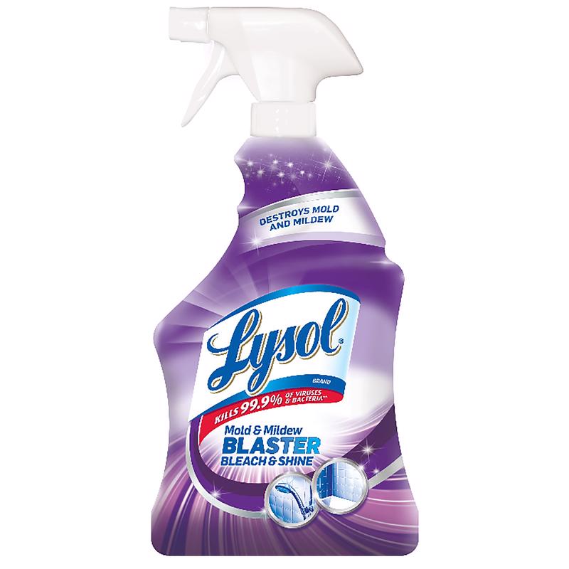 Lysol Mold and Mildew Stain Remover 32 oz, Pack of 12