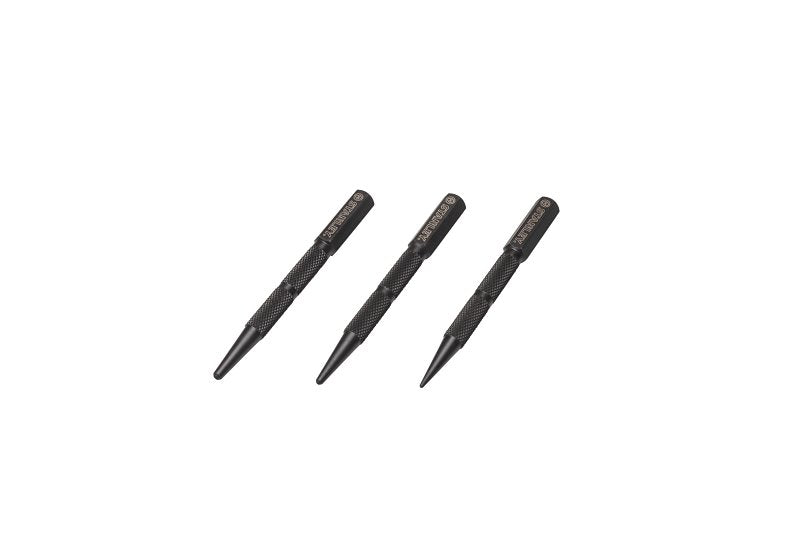STANLEY 58-230 Nail Punch Set, 3-Piece, Steel, Black Oxide
