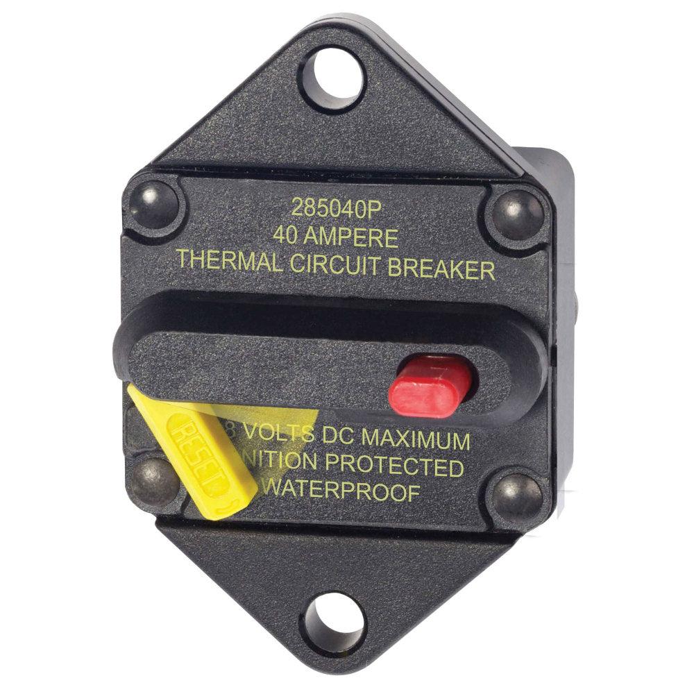 Blue Sea Systems 285 Series DC Cirucit Breaker - Panel Mount