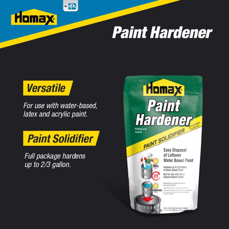 Homax Paint Hardeners 3.5 oz, Pack of 12