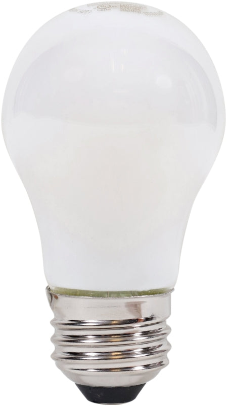 Sylvania 40775 Natural LED Bulb, General-Purpose, A15 Lamp, 40 W Equivalent, E26 Lamp Base, Dimmable, Frosted