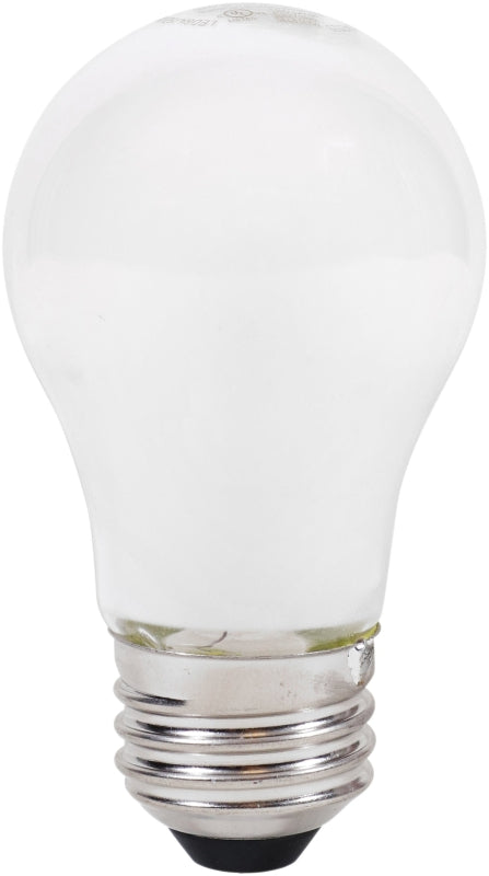 Sylvania 40763 LED Bulb, General-Purpose, A15 Lamp, 60 W Equivalent, E26 Lamp Base, Dimmable, Frosted, Soft White Light