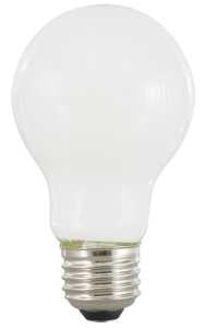 Sylvania 40750 Natural LED Bulb, General Purpose, A19 Lamp, 75 W Equivalent, E26 Lamp Base, Dimmable, Frosted