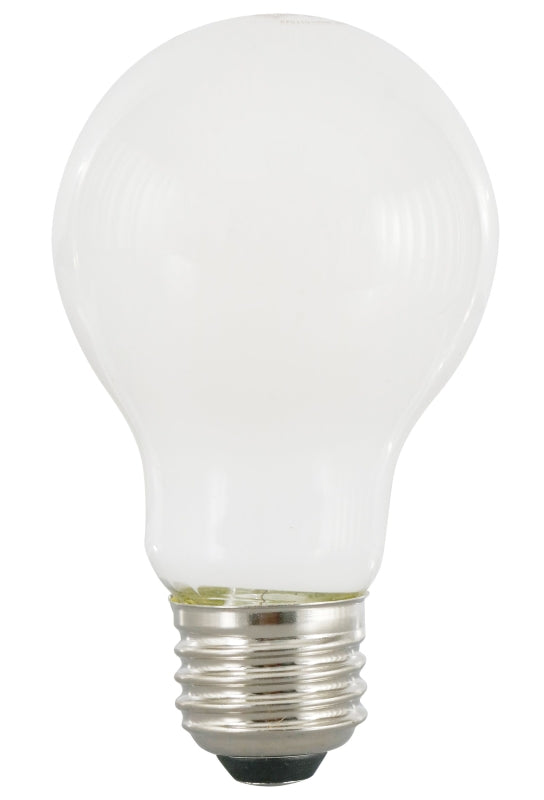 Sylvania TruWave Series 40751 LED Bulb, A19 Lamp, 75 W Equivalent, E26 Lamp Base, Dimmable, Frosted, 5000 K Color Temp