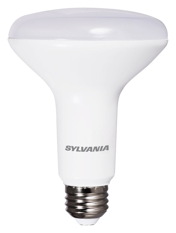 Sylvania 40728 Natural LED Bulb, Spotlight, BR30 Lamp, 65 W Equivalent, E26 Medium Lamp Base, Dimmable, Frosted
