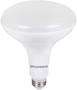 Sylvania Natural Series 40785 LED Bulb, Spotlight, BR40 Lamp, 85 W Equivalent, E26 Medium Lamp Base, Dimmable, Frosted