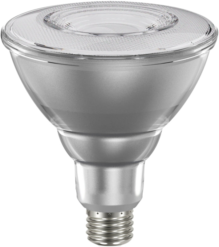 Sylvania 40899 Natural LED Bulb, Spotlight, 1100 Lumens, 13 W, PAR38 Lamp, E26 Lamp Base, Dimmable, Clear, Cool White