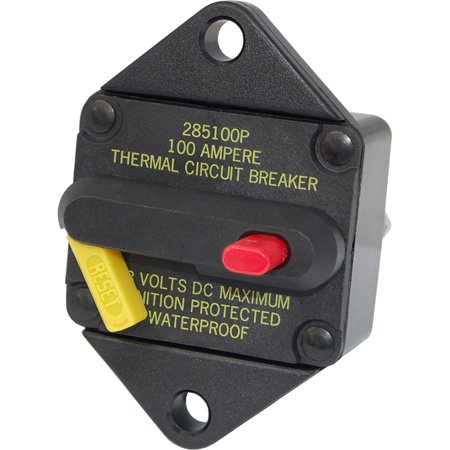 Blue Sea Systems 285 Series DC Cirucit Breaker - Panel Mount
