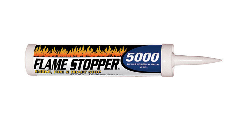 Flame Stopper Red Acrylic Latex Sealant 10 oz, Pack of 12