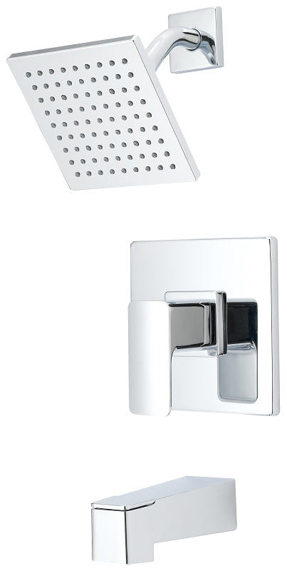 Boston Harbor F12A0006CP Faucet Tub-Shower, Fixed-Mount Showerhead, 1.75 gpm Showerhead, 1-Spray Setting, 2, 3-Handle