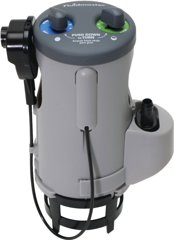 Fluidmaster 550DFRK-3 Dual-Flush Complete System, Plastic