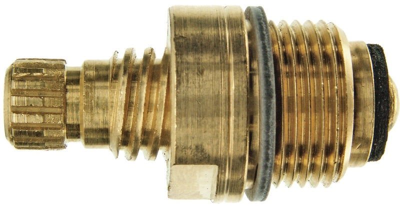 Danco 16000B Faucet Stem, Brass, Brass, 1-21/32 in L, For: Model 2J-3C Streamway Two Handle Bath Faucets