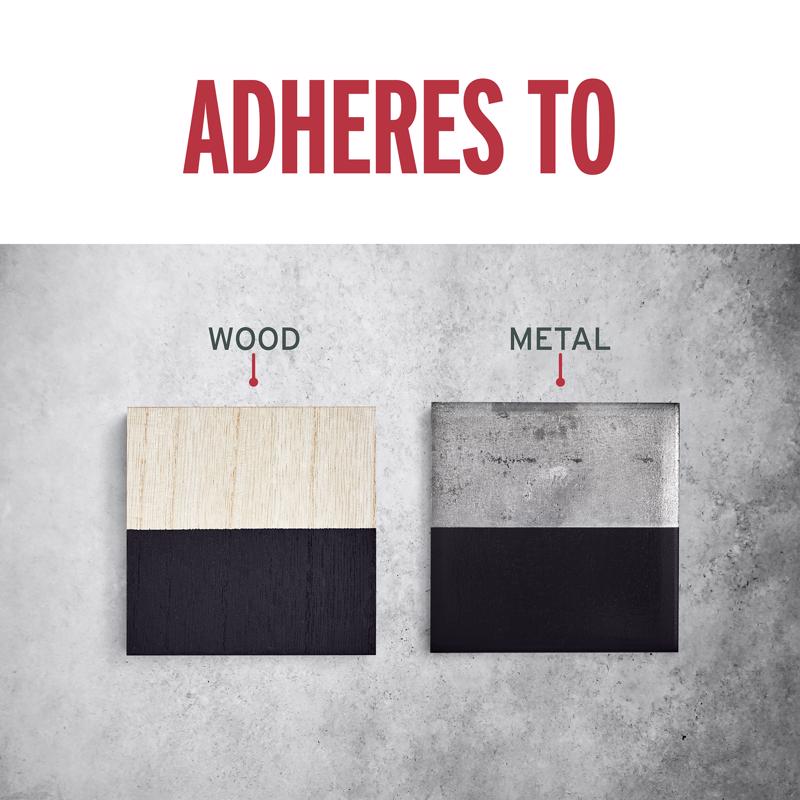 Rust-Oleum Stops Rust Outdoor Satin Black Oil-Based Enamel Protective Paint 1 qt, Pack of 2