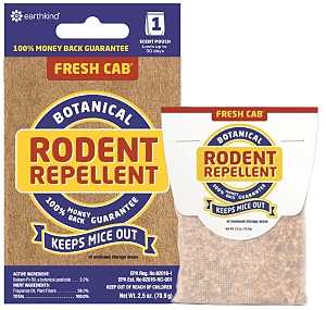 earthkind FC1P12CS Fresh Cab Botanical Repellent, Repels: Rodent, Pack of 12