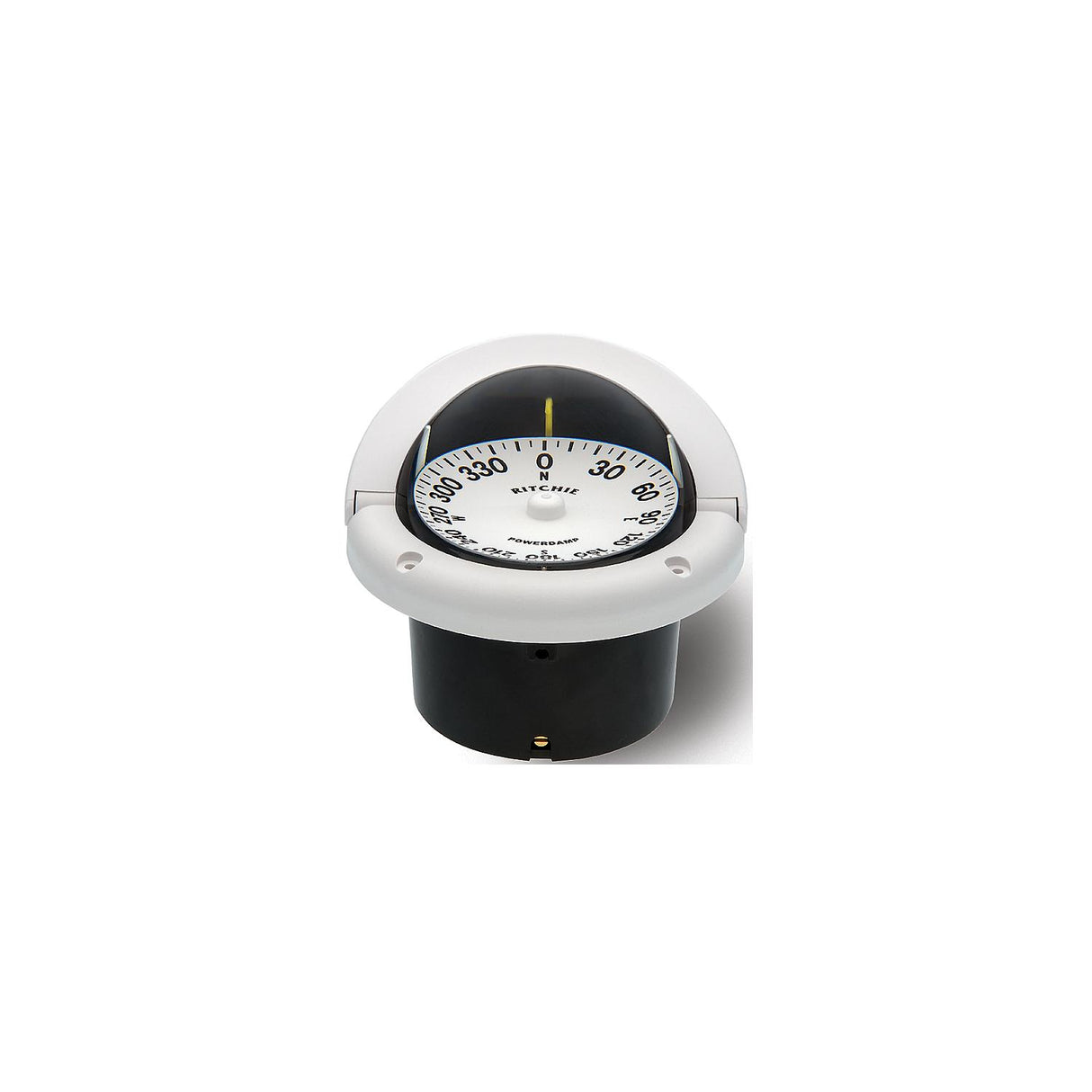Helmsman Compass-Flush Mt., Flat Dial, White