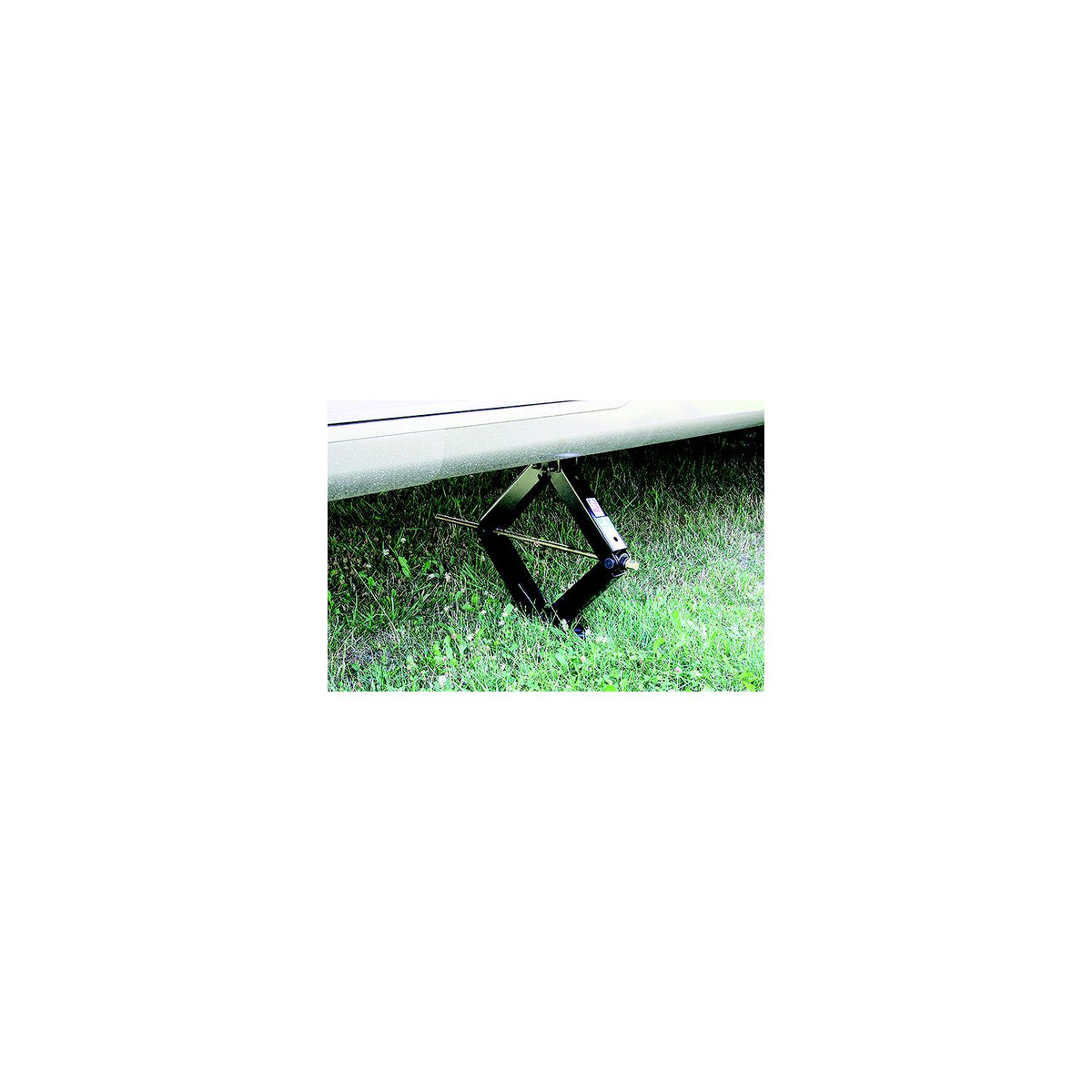 Bal Products Black 24″ Scissor Jack for RV Trailers - Pair