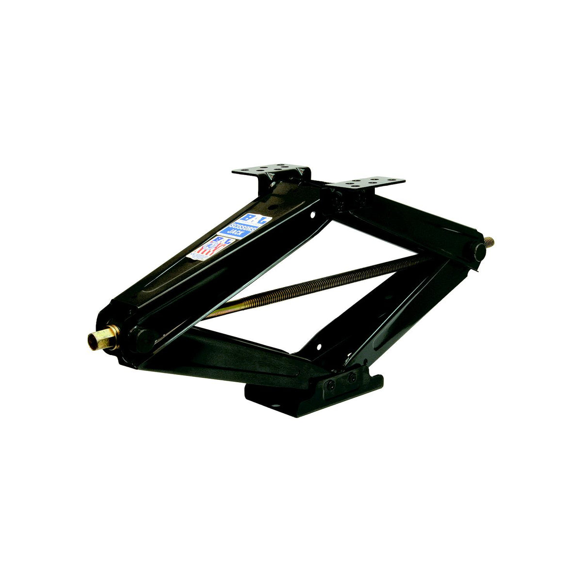Bal Products 24028 LoPro SJ24 24″ 5,000 lb Capacity Scissor Jack with Handle for RV Trailers - Pair