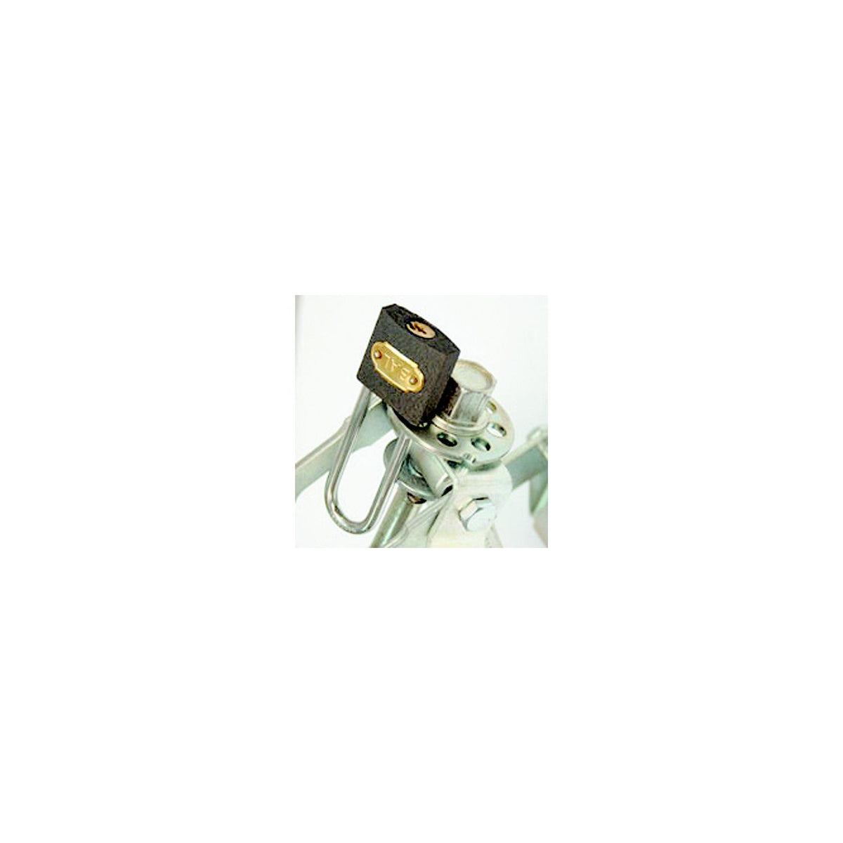 Bal Products 28015 X-Chock Padlock for RV Trailer Tire Locking Chocks & X-Tended Fit X-Chock