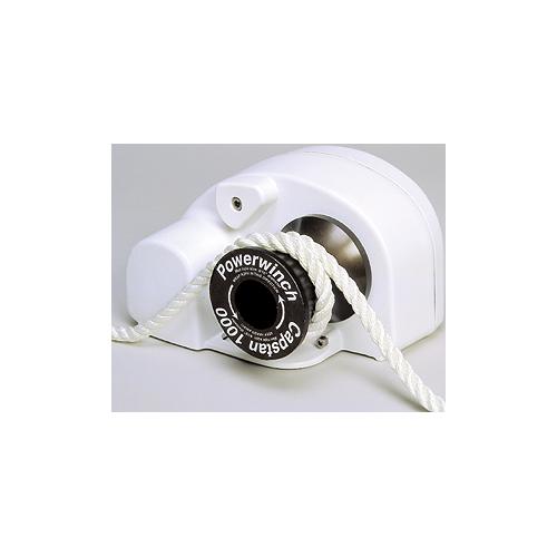 Powerwinch Capstan 1000 Multipurpose Rope Winch For Anchoring, Sailing and Fishing, 1000 lb. Pull Max, Uses Up to 3/4" Rope (Not Included)