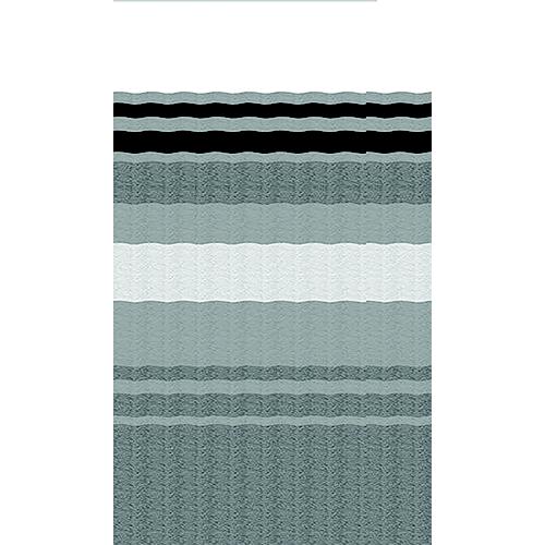 Carefree JU158D8D 1-Piece Standard Vinyl Awning Replacement Fabric, 15', Black/Gray Fade on Both Sides, Black Weatherguard