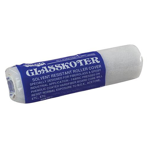 9 Glasskoter 1/4 Nap (White)