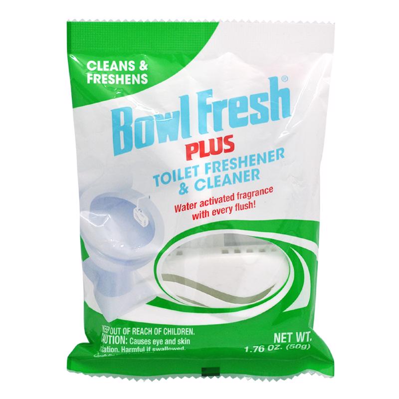 Bowl Fresh Clean Scent Toilet Deodorizer and Cleaner 1.76 oz Tablet, Pack of 24