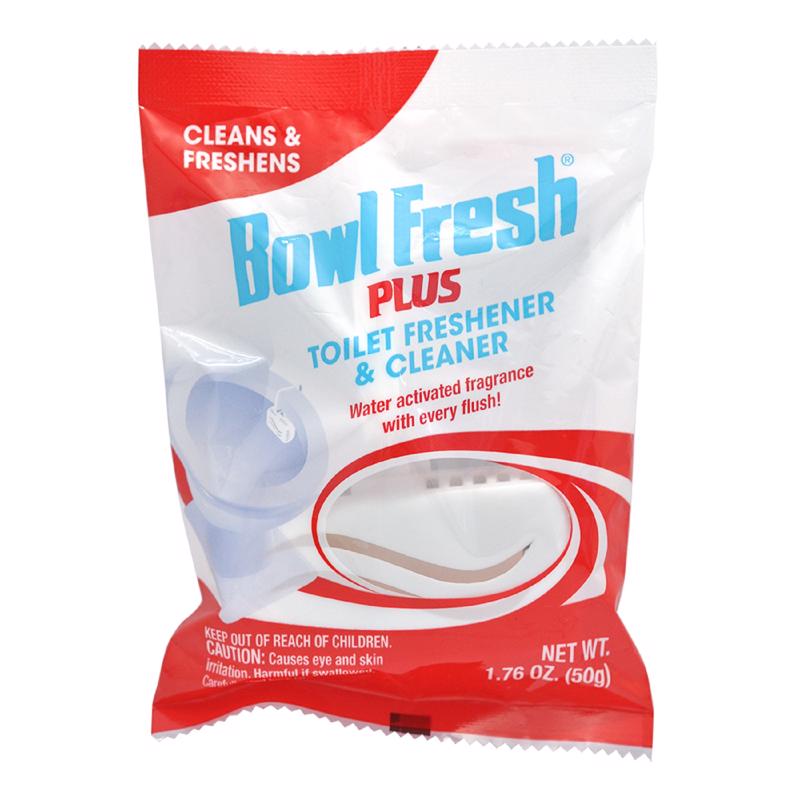 Bowl Fresh Clean Scent Toilet Deodorizer and Cleaner 1.76 oz Tablet, Pack of 24