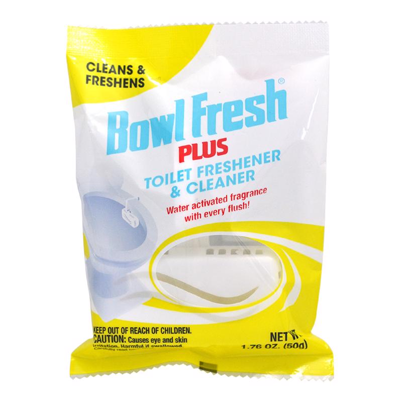 Bowl Fresh Clean Scent Toilet Deodorizer and Cleaner 1.76 oz Tablet, Pack of 24
