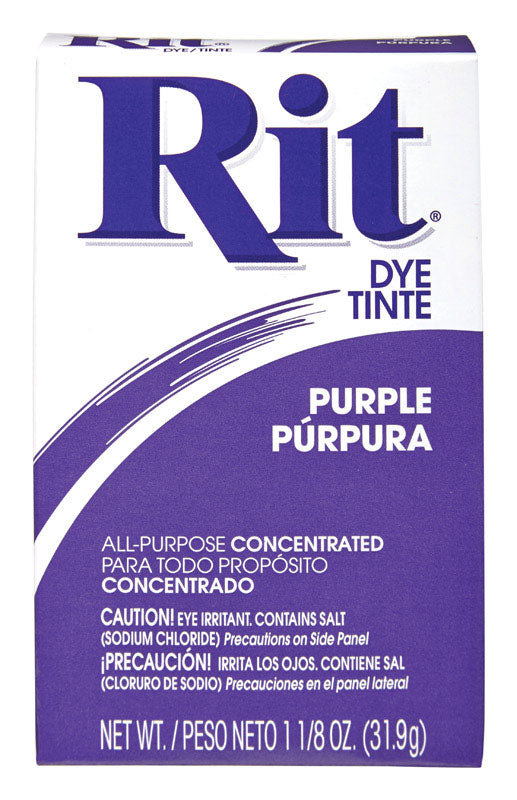 Rit 1.13 oz Purple For Fabric Dye, Pack of 6