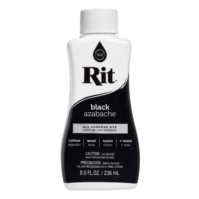 Rit 8 oz Black For Fabric Dye, Pack of 3