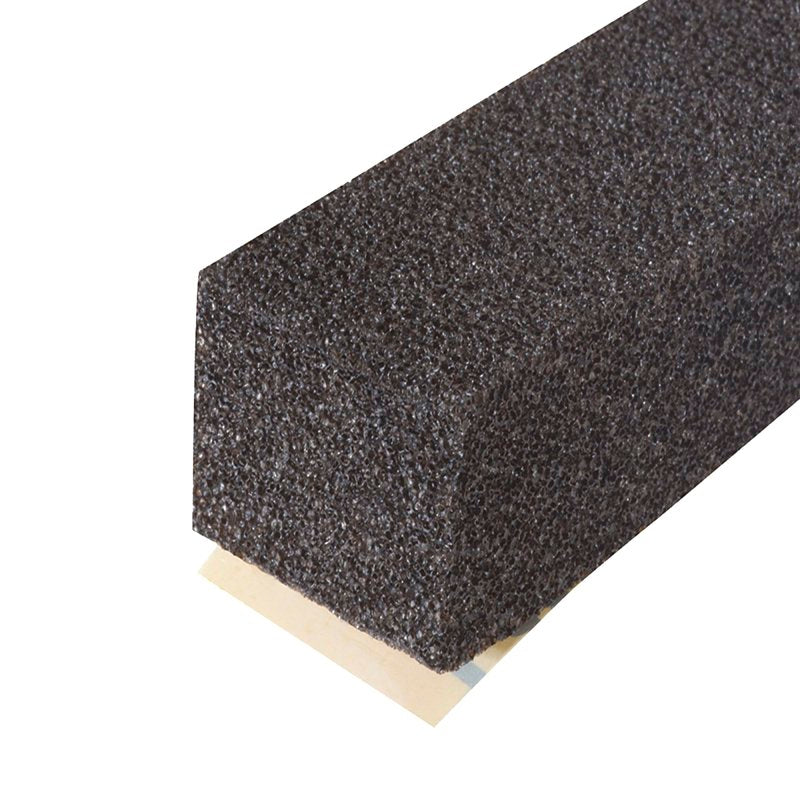 M-D 52052 Expandable Weatherseal, 1 in W, 13 ft L, 1 in Thick, Foam, Black