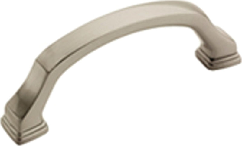 Amerock Revitalize Series BP55343G10 Cabinet Pull, 3-11/16 in L Handle, 1-3/8 in H Handle, 1-3/8 in Projection, Zinc