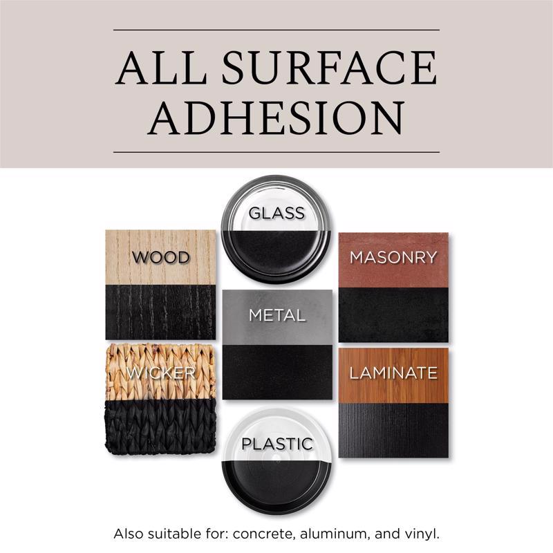 Rust-Oleum Universal Gloss Black Spray Paint 12 oz, Pack of 6