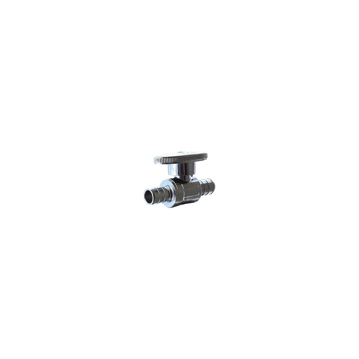 Bristol 499101LF2 QestPEX Straight Stop Valve - 1/2″ Barb x 1/2″ Barb