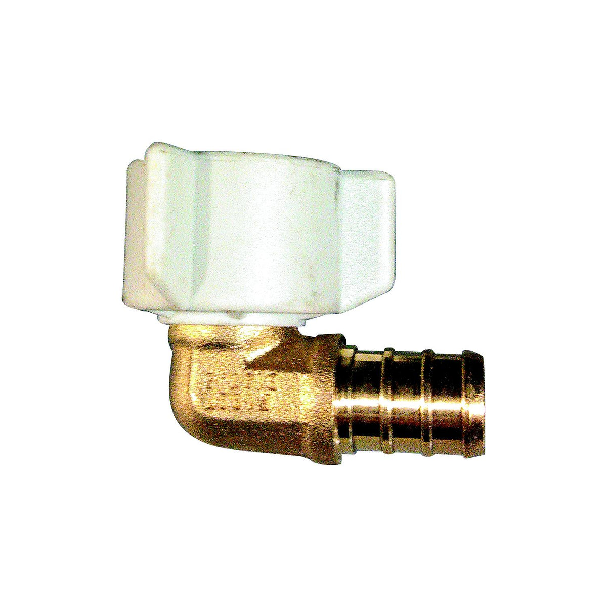 Bristol 49BPSE44G QestPEX Swivel Elbow w/ Plastic Nut - 1/2″ PEX x 1/2″ FPT Swivel