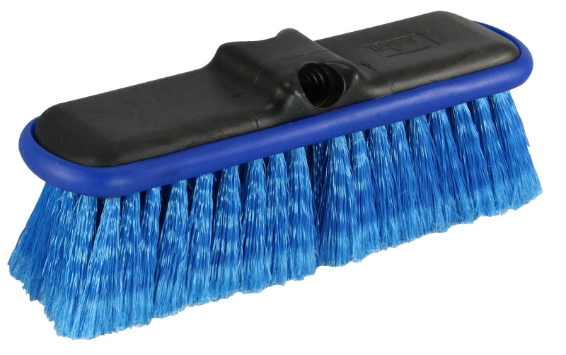 Unger Professional 960010 Washing Brush, 9 in L Trim, 10-1/2 in OAL, Rubber Handle
