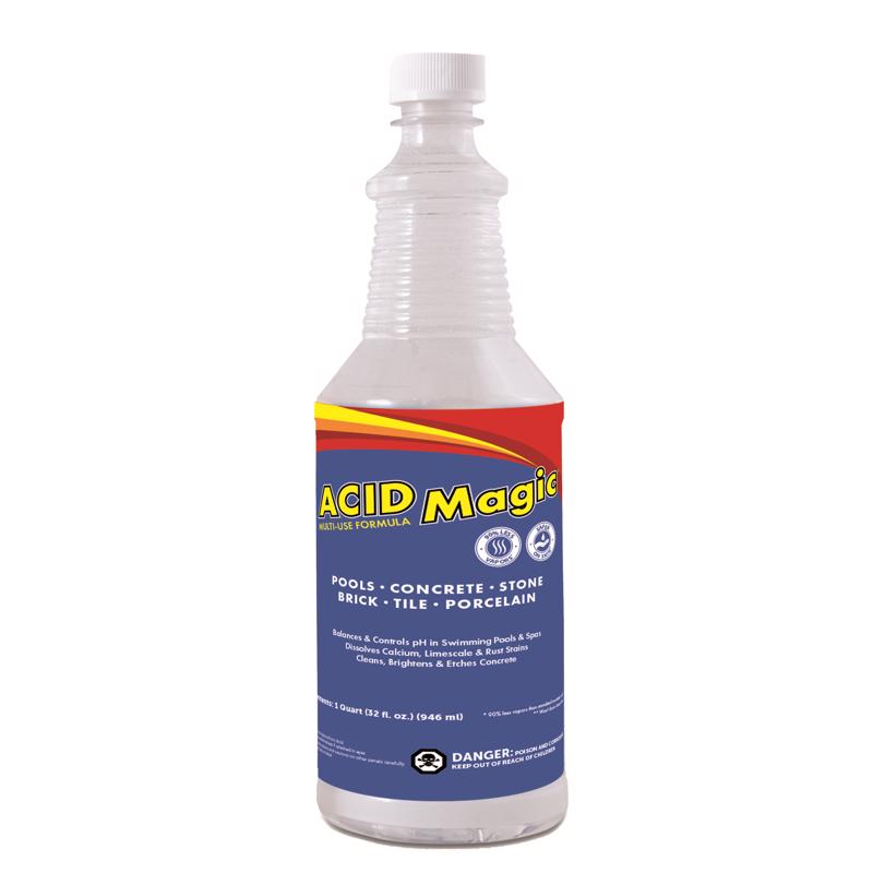 Acid Magic Muriatic Acid 1 qt Liquid, Pack of 15