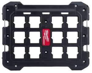 Milwaukee PACKOUT 48-22-8485 Mounting Plate, Polymer, Black