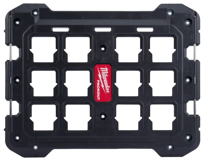Milwaukee PACKOUT 48-22-8485 Mounting Plate, Polymer, Black