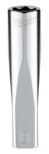 Milwaukee 45-34-9046 Socket, 8 mm Socket, Deep Socket, 2.559 in OAL, 1/4 in Drive, 6-Point, Chrome Vanadium Steel