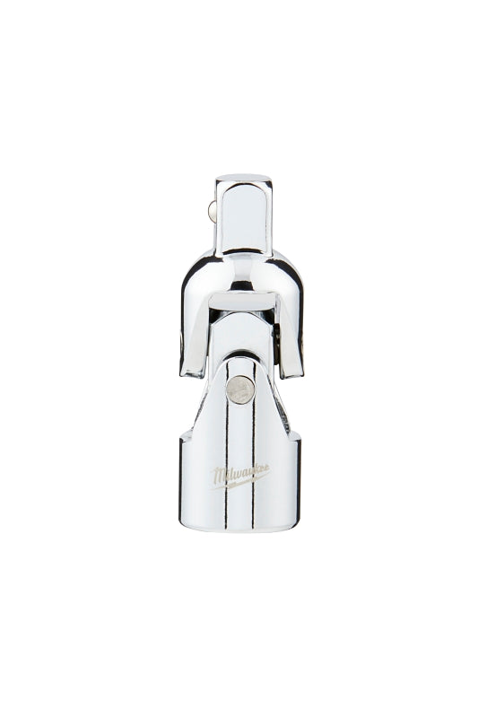Milwaukee 42-04-9102 Universal Joint, 1/4 in Drive, 1/4 in Output Drive, 2.13 in L, Chrome-Plated