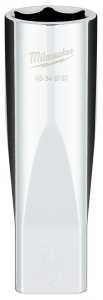 Milwaukee 45-34-9130 Socket, 3/4 in Socket, Deep Socket, 1.1 in OAL, 1/2 in Drive, 6-Point, Chrome Vanadium Steel
