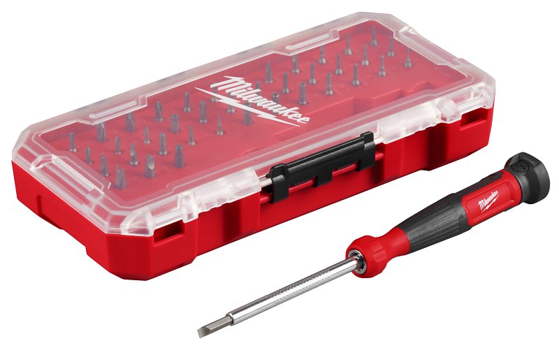 Milwaukee 48-22-2935 Multi-Bit Screwdriver, Non-Slip Handle