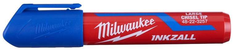 Milwaukee INKZALL Series 48223257 Marker, 6.2 mm Tip, Blue