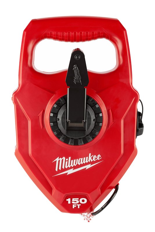 Milwaukee 48-22-3915 Chalk Reel, 150 ft L Line, 4:1 Gear Ratio