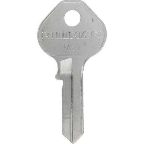 HILLMAN Padlock Universal Key Blank Single, Pack of 10