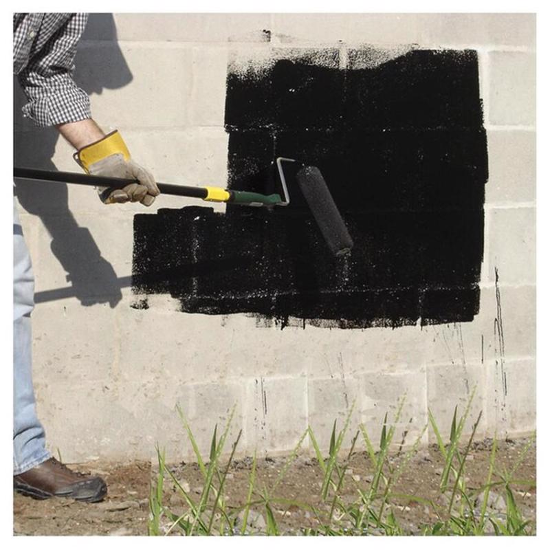 Black Jack Rubr-Coat #57 Gloss Black Rubber Roof Coating 5 gal