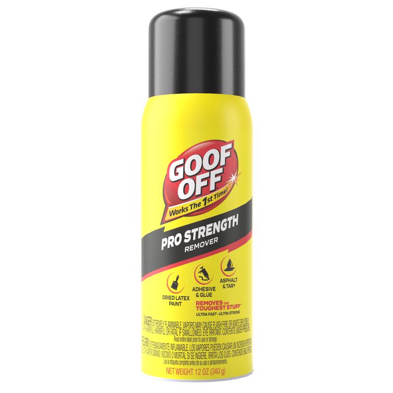 Goof Off Pro Strength Paint Remover 12 oz, Pack of 6